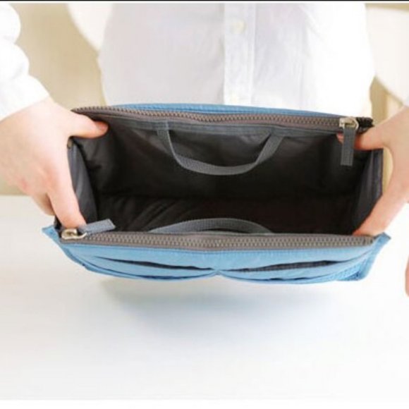 Gray & Yellow Purse Liner Organizer Protector - Picture 5 of 6